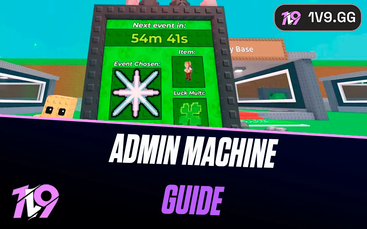 Steal a Brainrot Admin Machine Guide